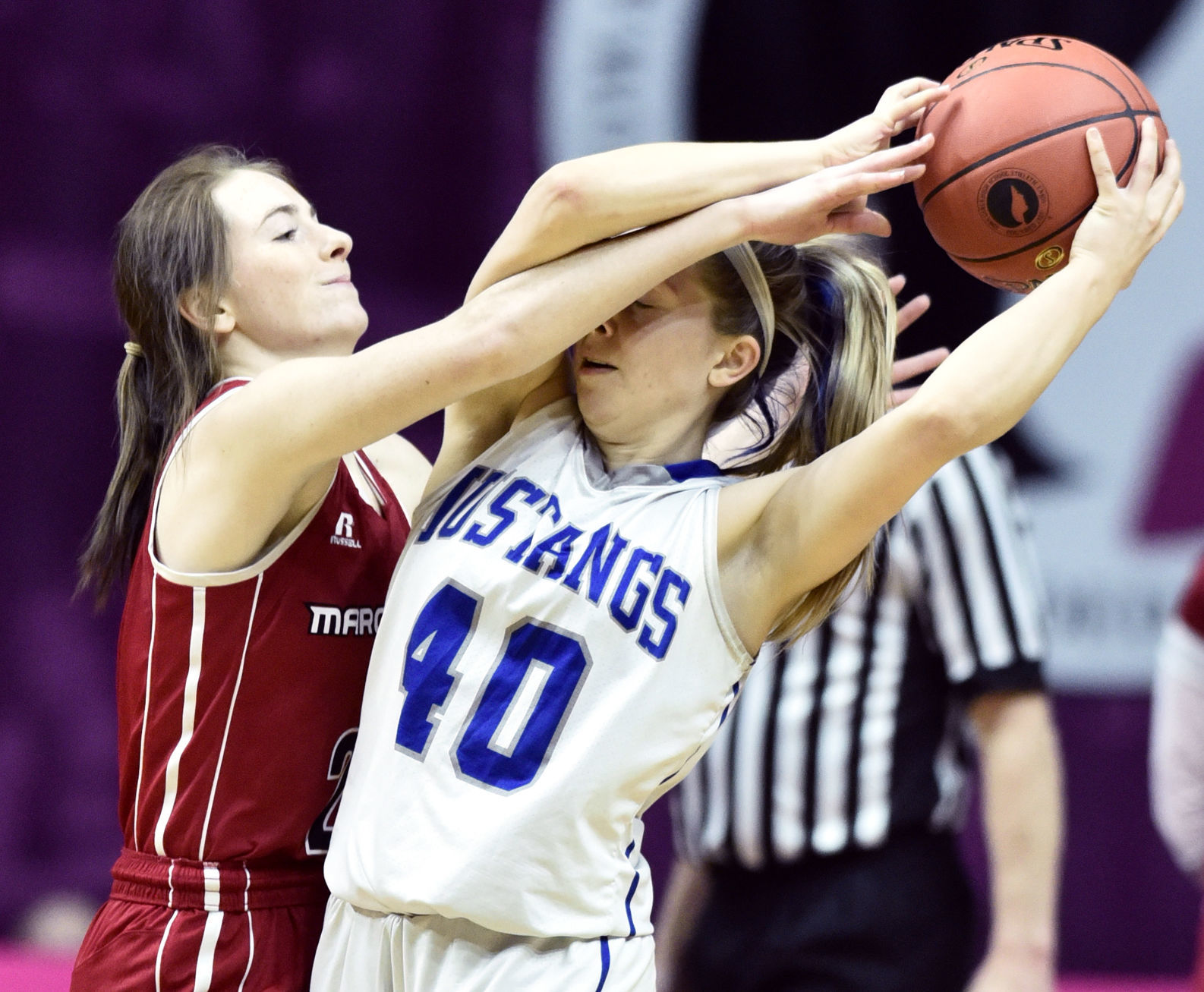 Newell-Fonda vs Marquette Catholic girls state basketball